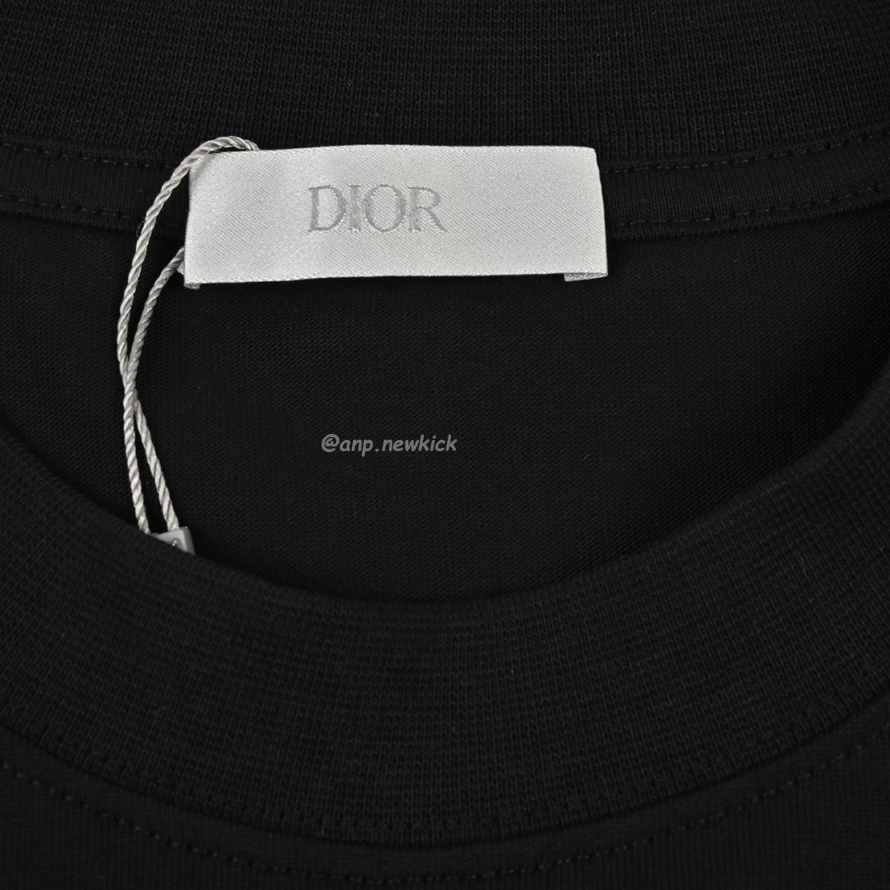 Dior Cd 3d Butterfly Letter Embroidered Pocket Short Sleeve T Shirt (7) - newkick.vip